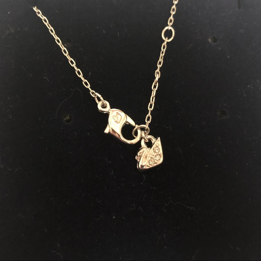 SWAROVSKI pink heart double sided pendant necklace - Picture 5 of 5